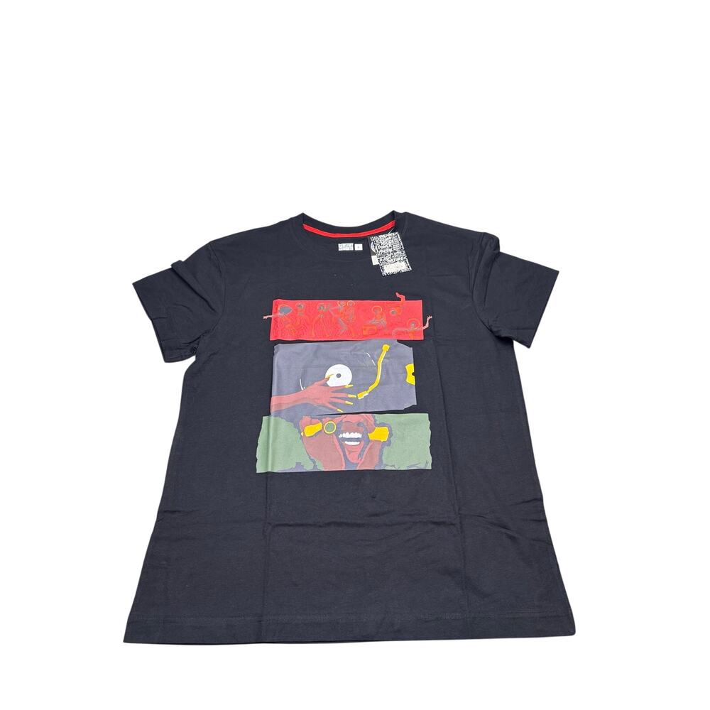 NWT Black History Month Graphic T-Shirt XL Black Short Sleeve Crew Neck Tee